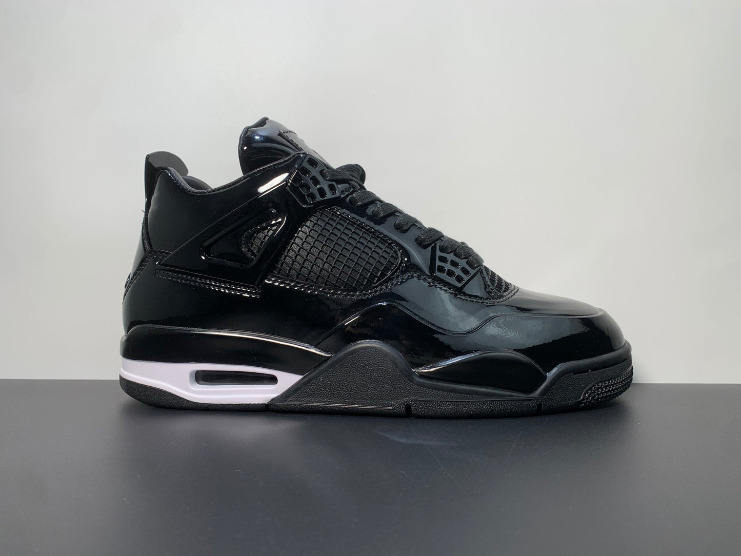 Air Jordan 4 11Lab4 Black Patent