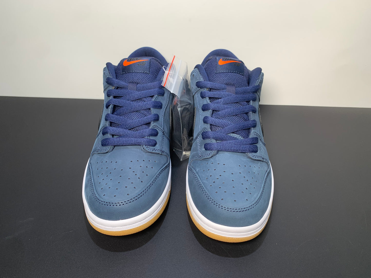 Nike Dunk Low Pro ISO SB Skateboard 'Navy Gum' Midnight Navy/White/Gum CW7463-401