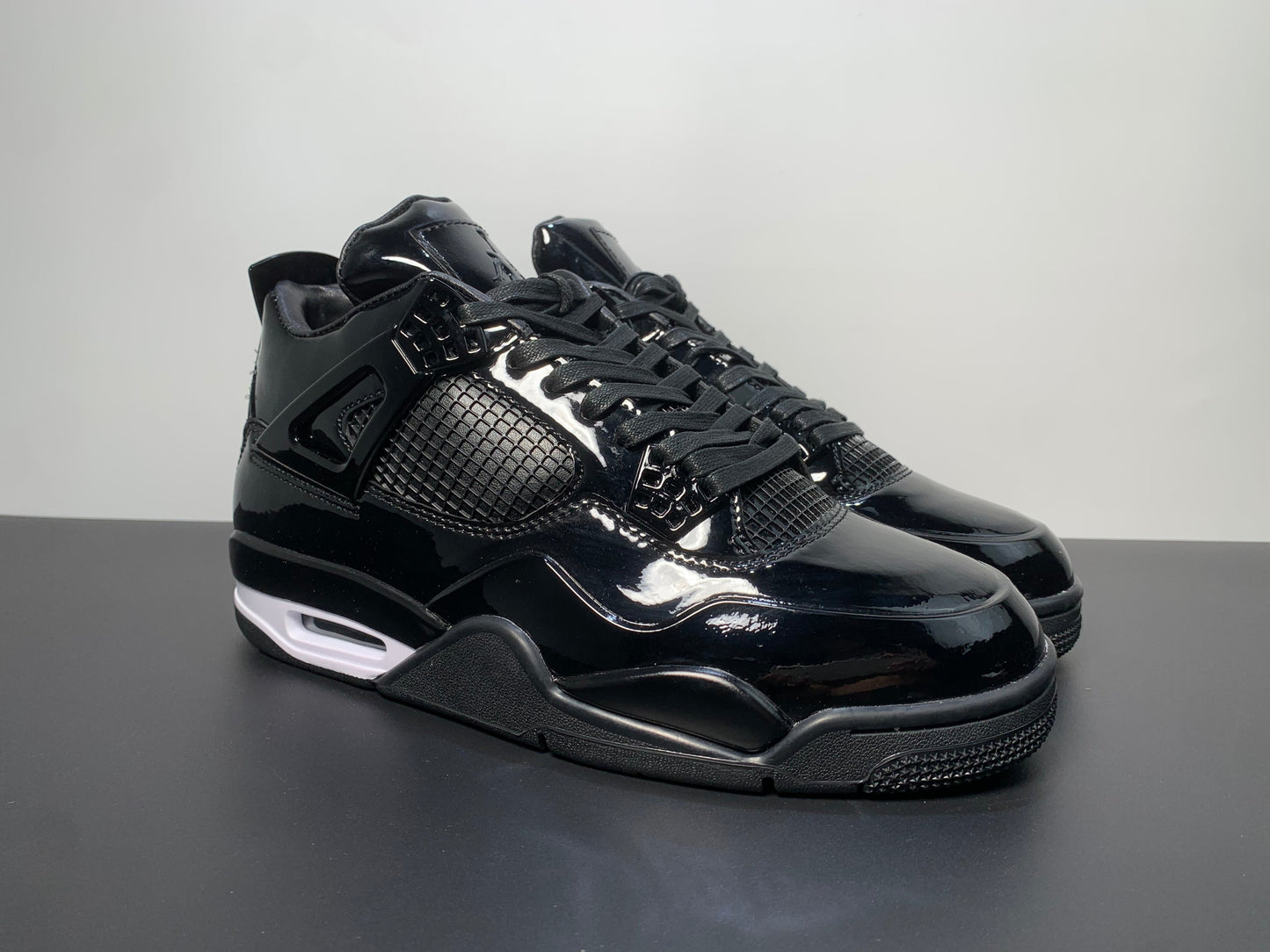 Air Jordan 4 11Lab4 Black Patent