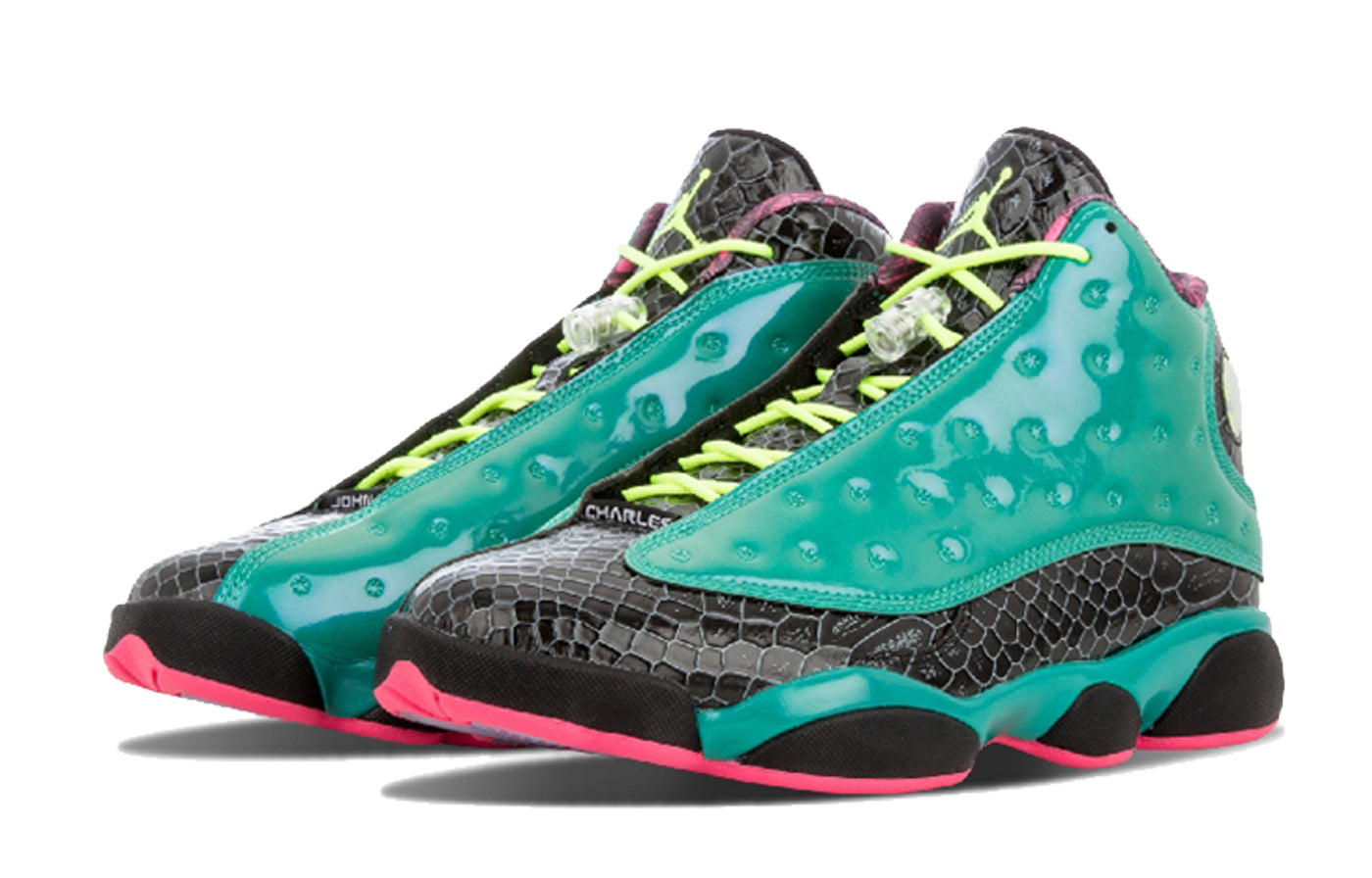 Air Jordan 13 Retro 'Doernbecher' Emerald Green/Volt Ice/Black/Dynamic Pink 836405-305