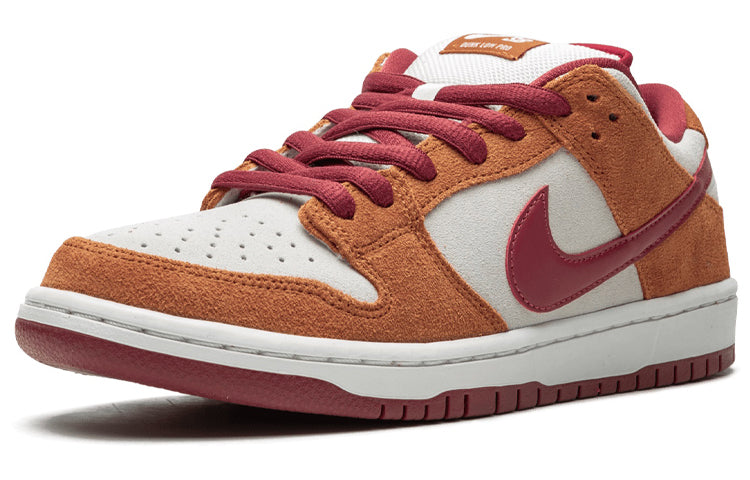 Nike SB Skateboard Dunk Low Pro Dark Russet BQ6817-202 sneakmarks