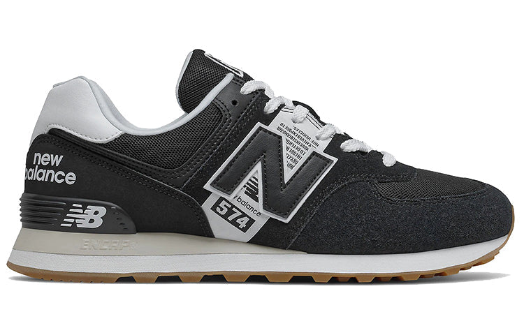 New Balance 574 'Black' Black/White ML574SU2 KICKSOVER