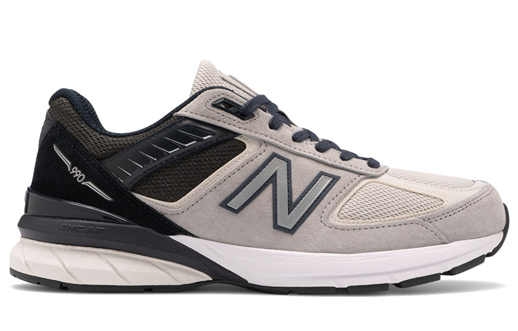 New Balance 990v5 Made in USA 'Light Grey Navy' Navy/Light Grey/Black M990GT5 KICKSOVER