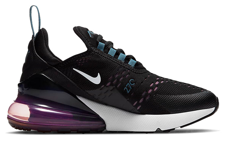 Womens Air Max 270 'Black Arctic Pink' Black/Light Arctic Pink/Ozone Blue/White DH1080-001 KICKSOVER