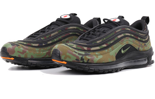Nike Air Max 97 PREMIUM QS PALE OLIVE/Black-SAFARI-LT CHOCOLATE AJ2614-203 KICKSOVER