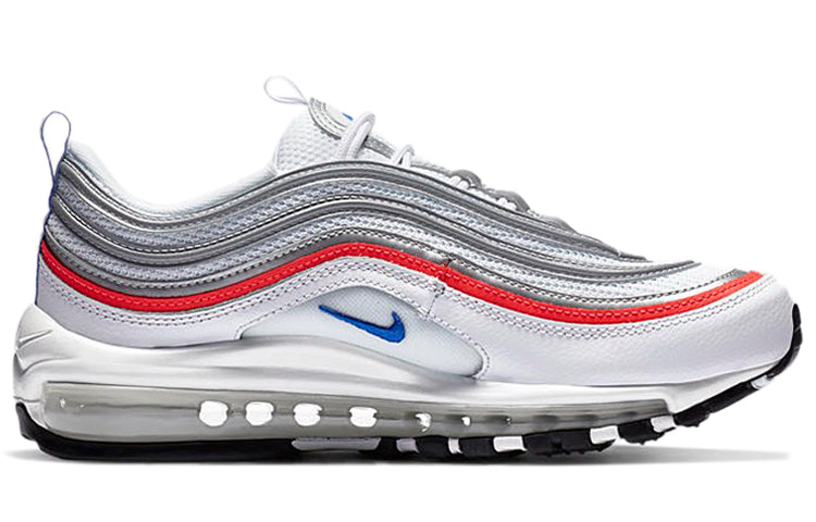 Nike Womens Air Max 97 ESS Silver Flash Crimson Blue CZ6087-101 KICKSOVER