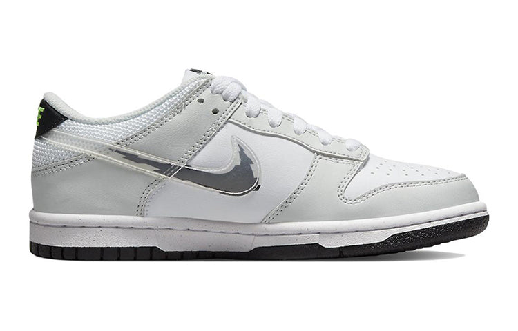 Nike Dunk Low (GS) \Glitch Swoosh\ DV3033-001 sneakmarks