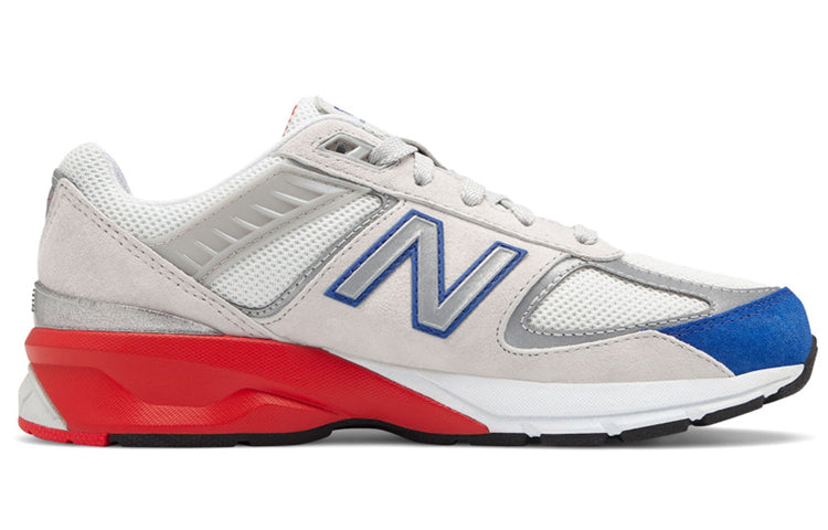 New Balance 990v5 Big Kid 'Nimbus Cloud' Nimbus Cloud/Team Royal/Team Red GC990NB5 KICKSOVER