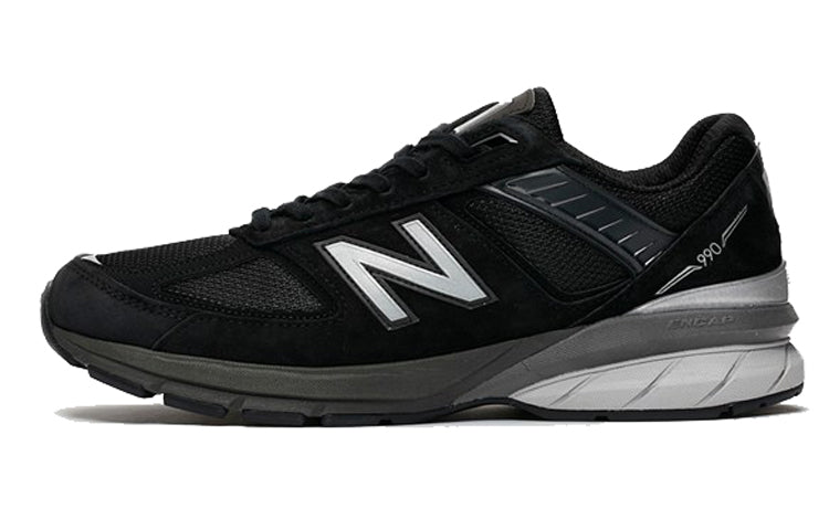 New Balance 990v5 Made In USA 'Black' Black/Silver M990BK5 KICKSOVER