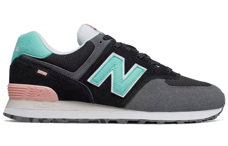 New Balance 574 'Marbled Street' Black/Light Tidepool ML574UJC KICKSOVER