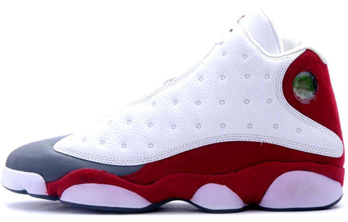 Air Jordan 13 Retro 'Grey Toe' 2005 White/Team Red/Flint Grey 310004-161
