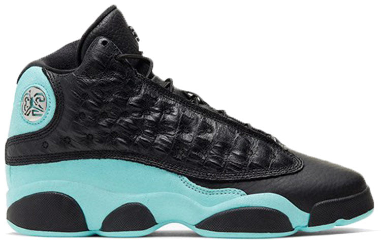 Air Jordan 13 Retro GS Black Island Green 884129-030