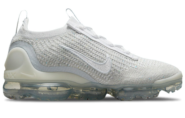 Nike Womens Air Vapormax Flyknit 2021 White Pure Platinum DC4112-100 KICKSOVER