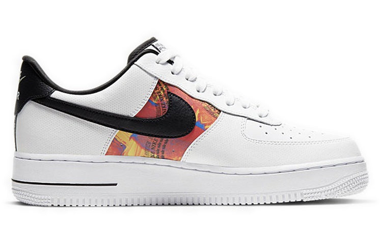Nike Air Force 1 Low 'Vintage Mosaic' White/Multi-Color/Pistachio Frost/Black CU4734-100 KICKSOVER