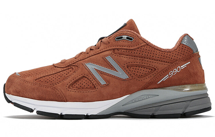 New Balance 990v4 'Burnt Orange' Burnt Orange/Silver/White M990JP4 KICKSOVER
