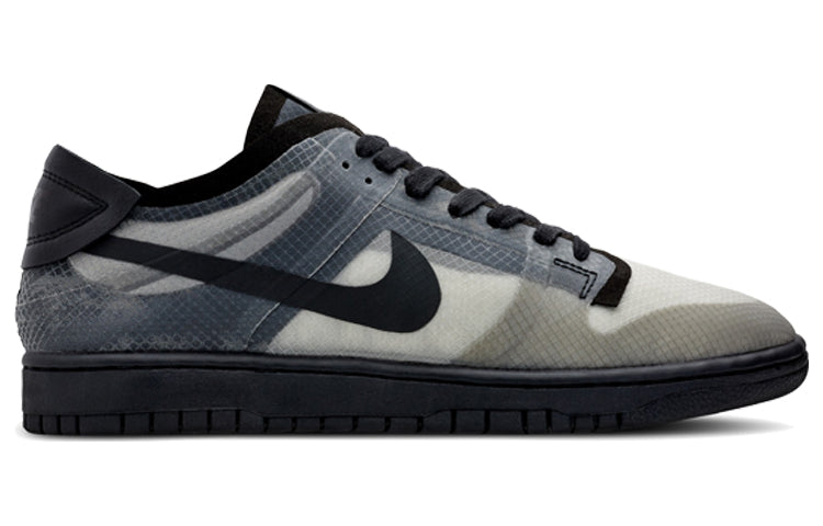Nike Comme des Garcons x Womens WMNS Dunk Low Black Clear CZ2675-002 sneakmarks