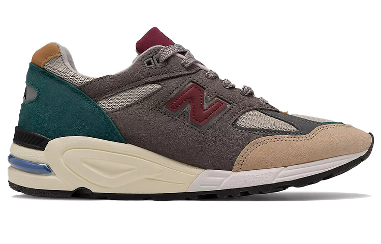 New Balance 990 v2 Grey Green M990CP2 KICKSOVER