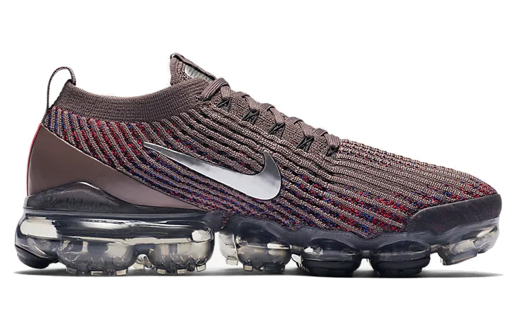 Nike Womens Air VaporMax Flyknit 3 'Plum Eclipse' Plum Eclipse/Metallic Silver AJ6910-200 KICKSOVER