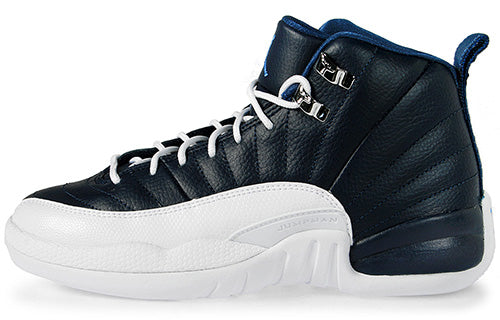 Air Jordan 12 Retro GS 'Obsidian' 2012 Obsidian/University Blue-White-French Blue 153265-410