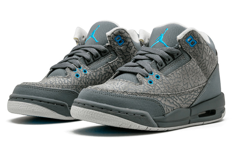 Air Jordan 13 Retro GS Cool Grey Blue Glow 441140-015