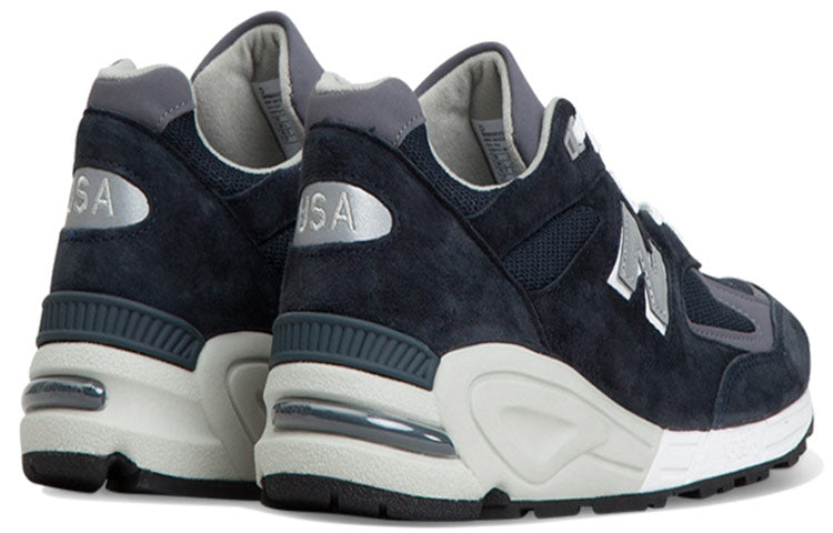 New Balance 990v2 'Navy White' Navy/Grey M990NV2 KICKSOVER