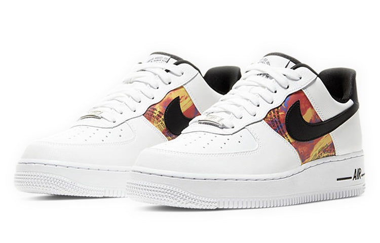 Nike Air Force 1 Low 'Vintage Mosaic' White/Multi-Color/Pistachio Frost/Black CU4734-100 KICKSOVER