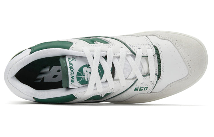 New Balance 550 White Green BB550WT1 KICKSOVER