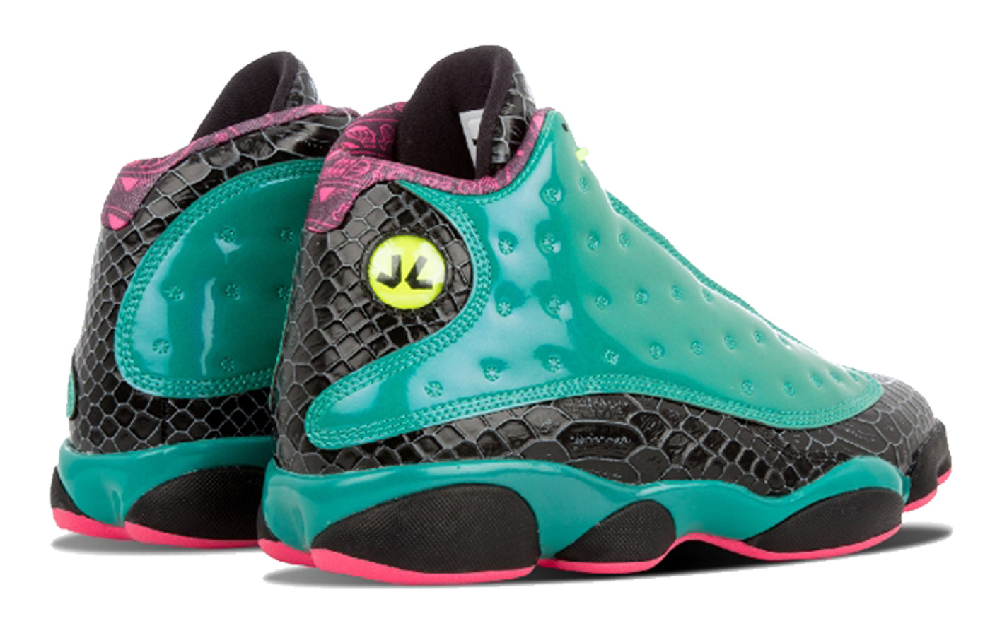 Air Jordan 13 Retro 'Doernbecher' Emerald Green/Volt Ice/Black/Dynamic Pink 836405-305