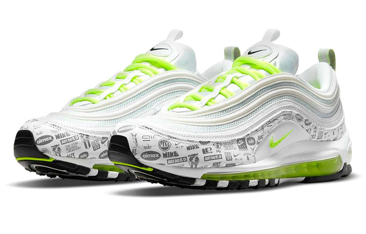 Nike Air Max 97 Reflective Logo White Volt DH0006-100 sneakmarks