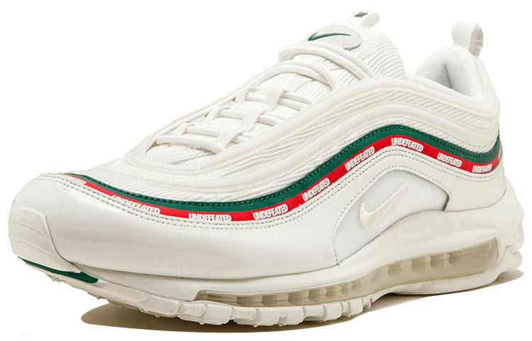Nike Undefeated x Air Max 97 OG 'Sail' Sail/White-Gorge Green-Speed Red AJ1986-100 KICKSOVER