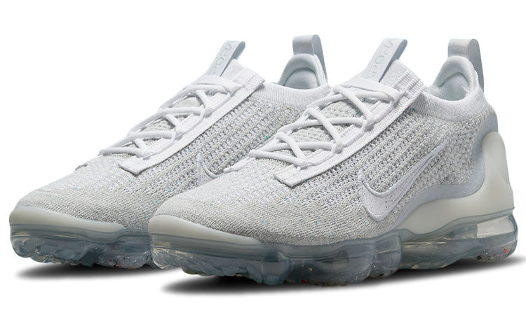 Nike Womens Air Vapormax Flyknit 2021 White Pure Platinum DC4112-100 KICKSOVER