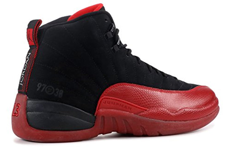 Air Jordan 12 Retro 'Flu Game' 2009 Black/Varsity Red 130690-065