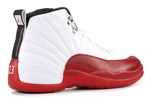 Air Jordan 12 Retro 'Cherry' 2009 White/Black-Varsity Red 130690-110