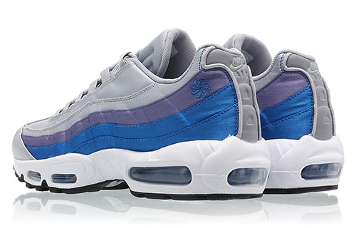 Nike Air Max 95 'Blue Nebula' Wolf Grey/Blue Nebula-Purple Slate-White AJ2018-001 sneakmarks