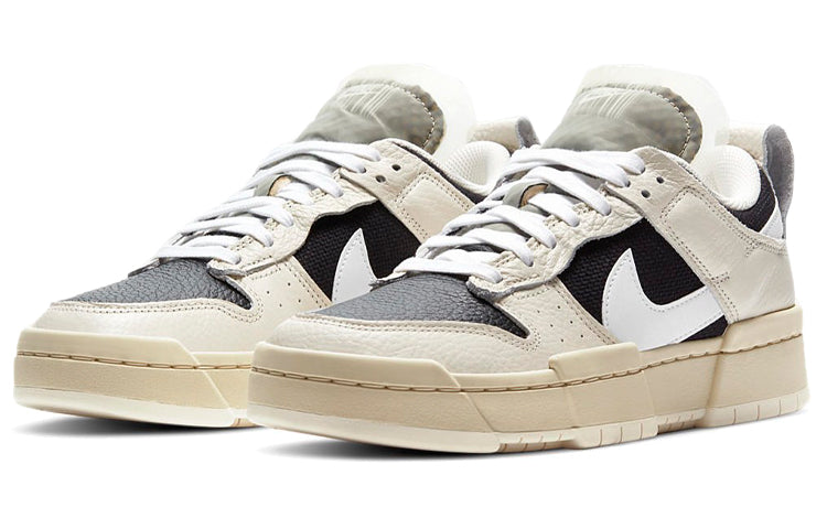 Nike Womens WMNS Dunk Low Disrupt 'Ivory Black' Pale Ivory/Black DD6620-001 sneakmarks