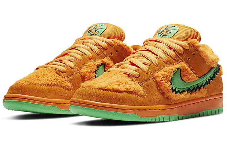 Nike SB Skateboard Dunk Low Grateful Dead Bears - Orange CJ5378-800 sneakmarks