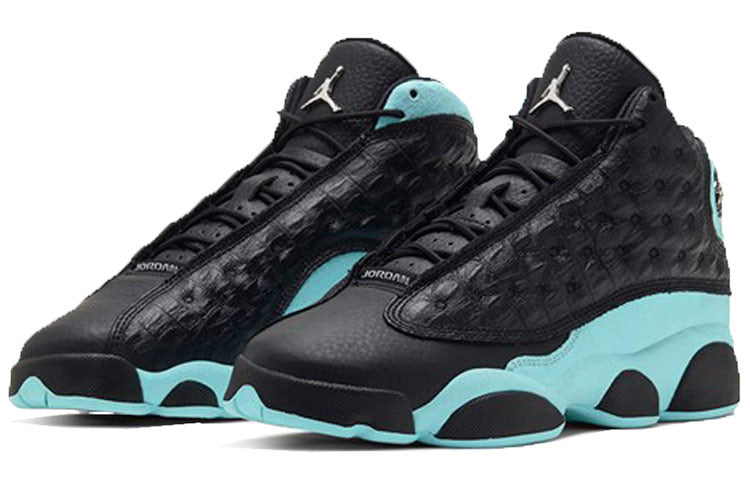 Air Jordan 13 Retro GS Black Island Green 884129-030