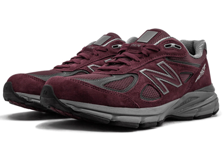 New Balance 990v4 Made In USA 'Burgundy' Burgundy/Grey M990BU4 KICKSOVER