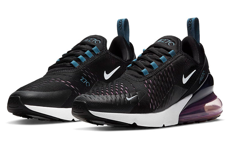 Womens Air Max 270 'Black Arctic Pink' Black/Light Arctic Pink/Ozone Blue/White DH1080-001 KICKSOVER
