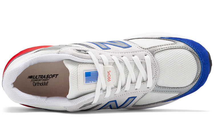 New Balance 990v5 'USA' Numbus Cloud/Team Royal/Team Red M990NB5 KICKSOVER