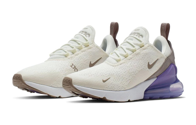 Nike Womens Air Max 270 'Sail Lilac' Sail/Space Purple-White-Pumice AH6789-107 KICKSOVER