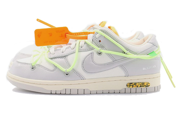 Nike OFF-WHITE x Dunk Low The 50 NO.43 Off-White Lot 43 DM1602-128 sneakmarks