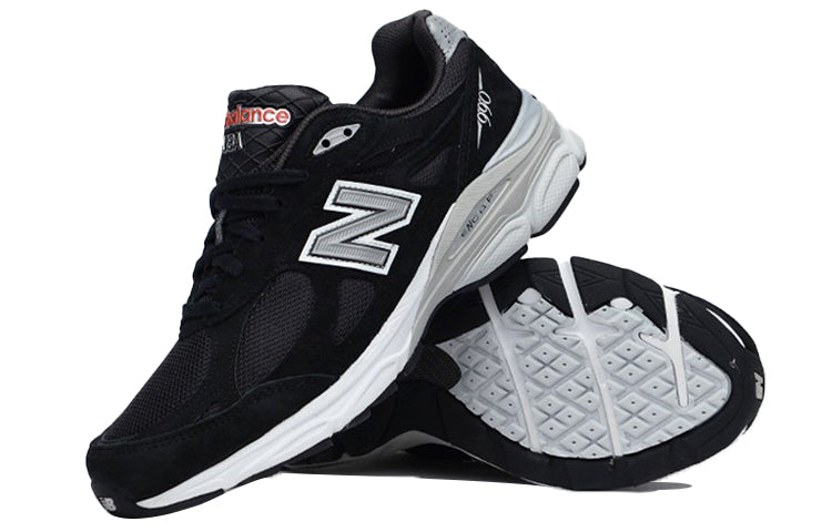 New Balance 990v3 'Black White' Black/Grey/White M990BK3 KICKSOVER