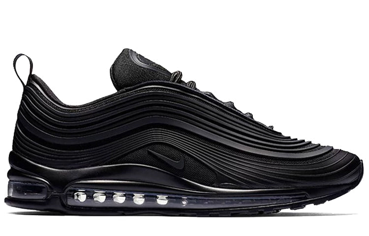 Nike Air Max 97 Ultra 17 SE Suede -Triple Black 924452-001 KICKSOVER