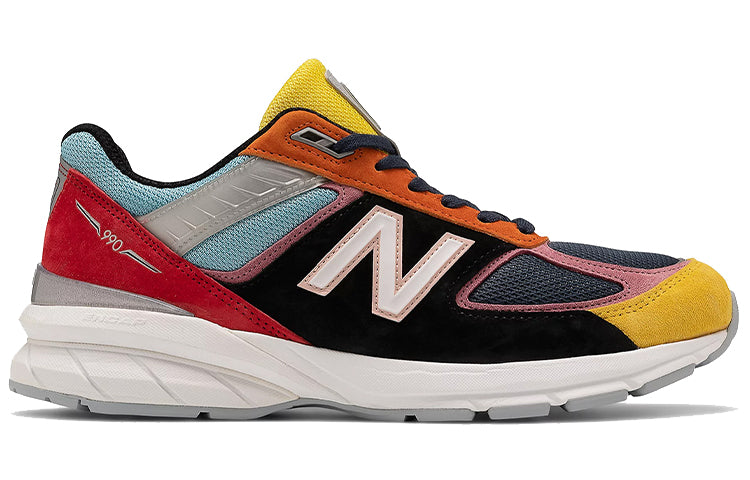 New Balance 990v5 Made in USA 'Multi-Color' Black/Red M990KL5 KICKSOVER