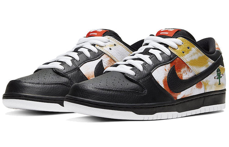 Nike SB Skateboard Dunk Low Pro QS Raygun Tie-Dye - Black BQ6832-001 sneakmarks