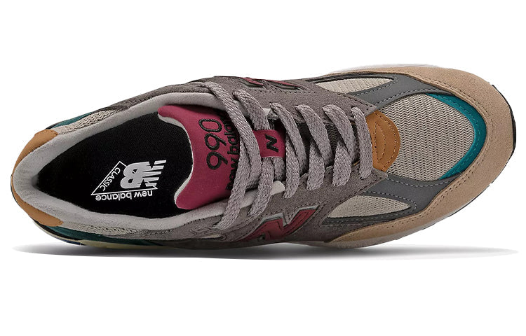 New Balance 990 v2 Grey Green M990CP2 KICKSOVER