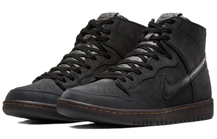 Nike Zoom Dunk High SB Skateboard Pro Deconstructed Premium Peat Moss Black-Velvet Brown-Peat Moss AR7620-002 sneakmarks