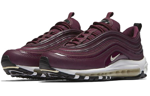 Nike Womens Air Max 97 PRM BORDEAUX/MUSLIN-Black 917646-601 KICKSOVER