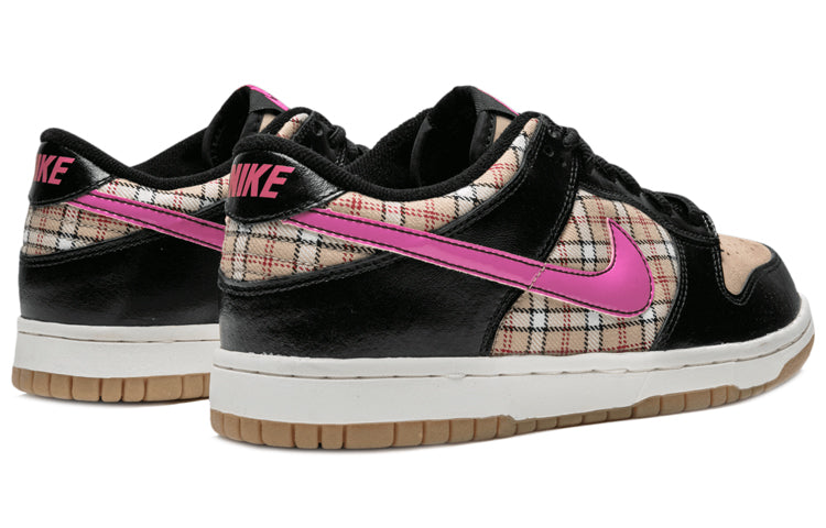 Nike Dunk Low GS Hemp/Pinkfire Ii-Sail-Light Brown 309601-264 sneakmarks